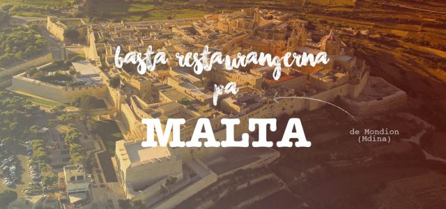 Bästa Restaurangerna på Malta